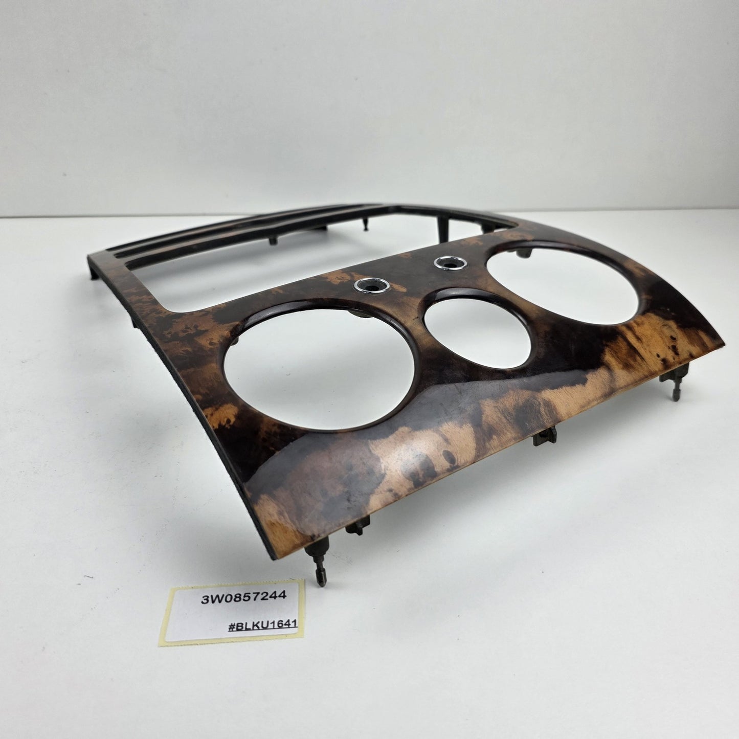 2004-2011 Bentley Continental GT Center Dash Wood Trim Panel 3W0857244