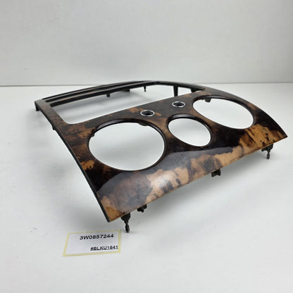 2004-2011 Bentley Continental GT Center Dash Wood Trim Panel 3W0857244