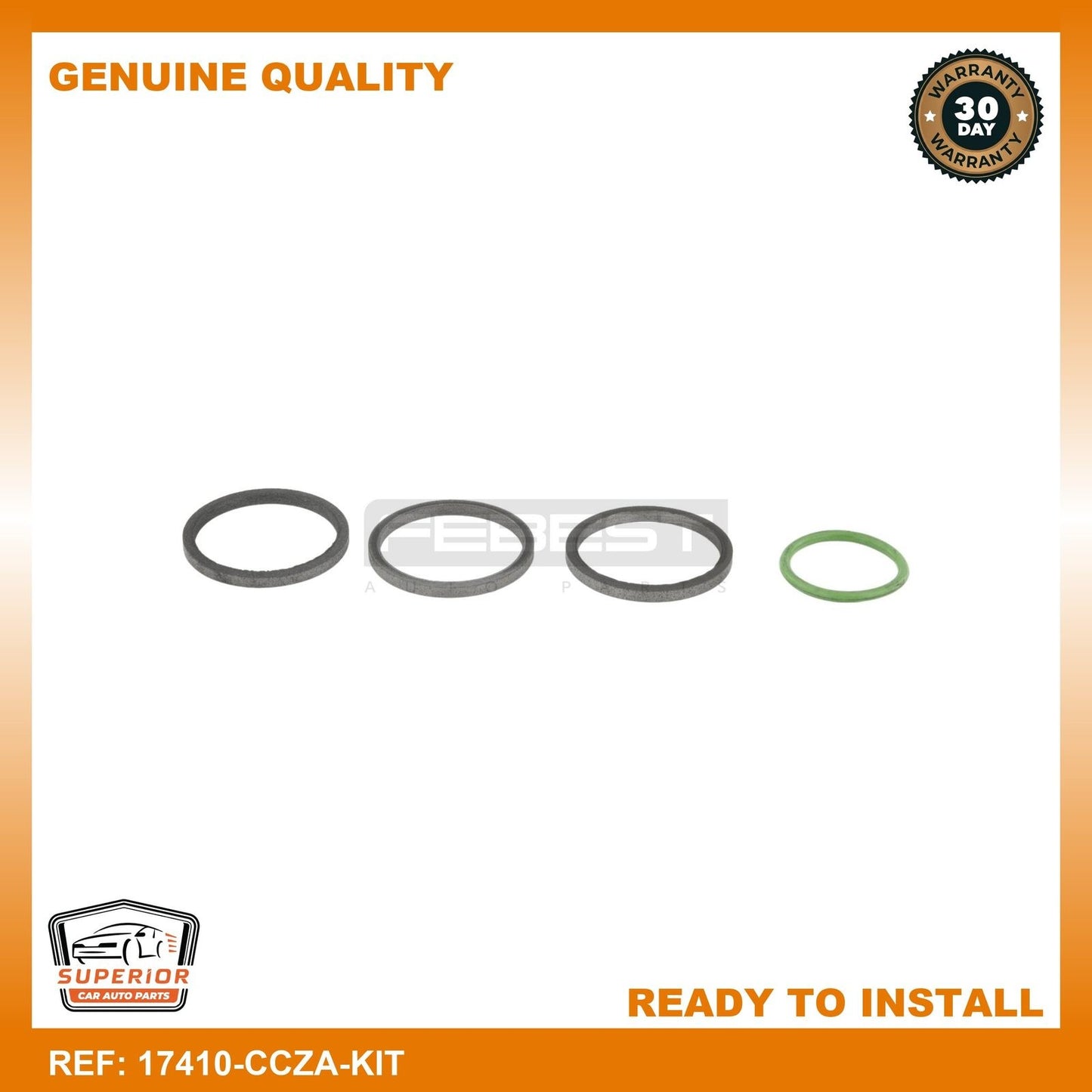 FEBEST 2011-2018 Audi A1 O-Ring Solenoid Valve 17410-CCZA-KIT