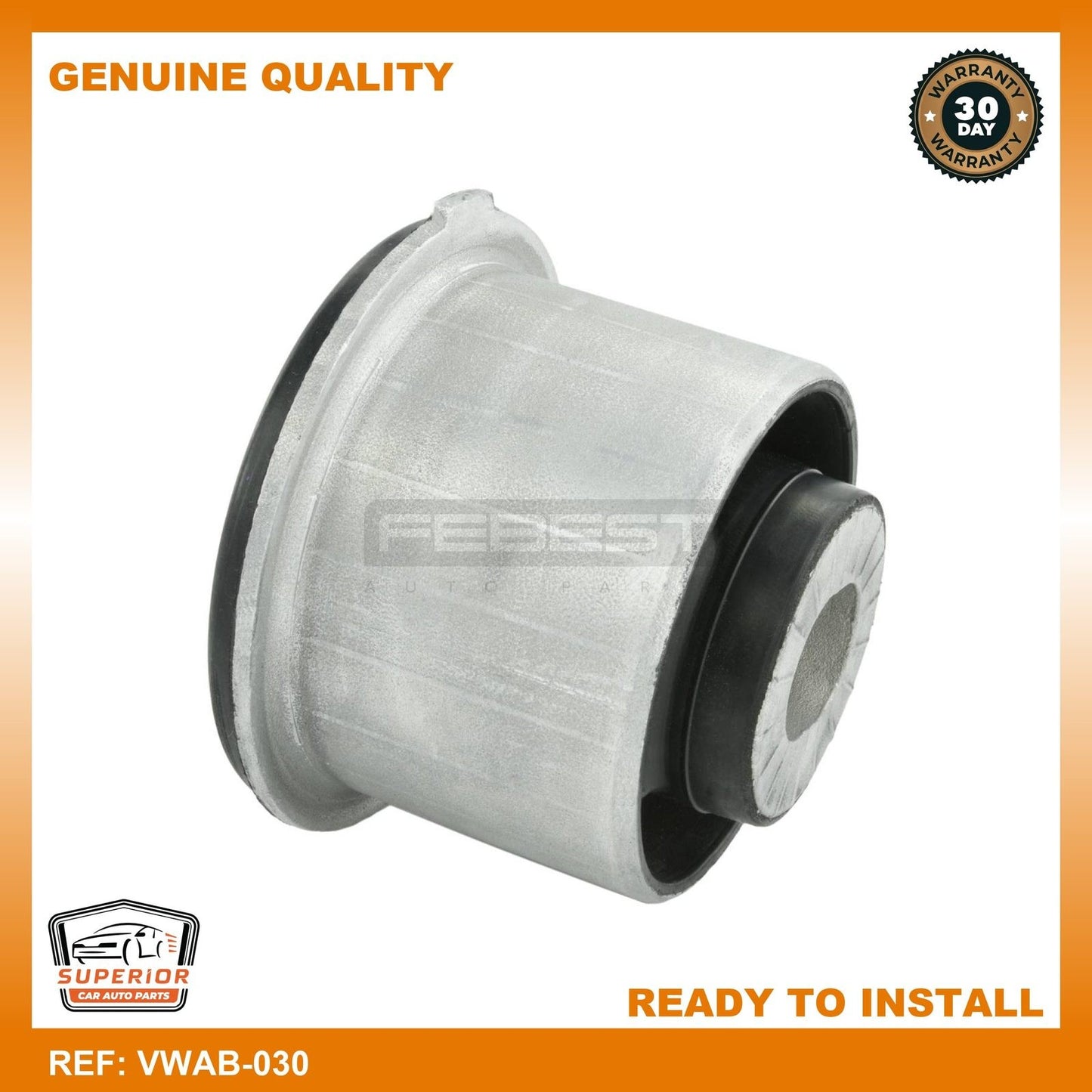 Febest 2004-2011 Audi A6 Subframe Rear Bushing VWAB-030