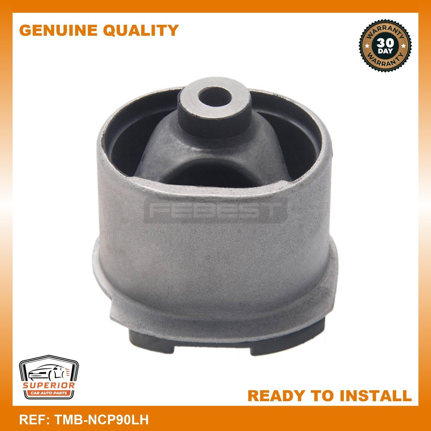 Febest Left Engine Mount Bushing TMB-NCP90LH