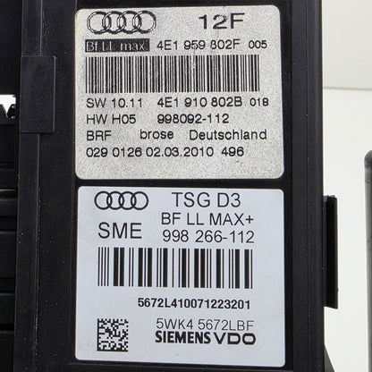 2004-2010 Audi S8 Window Motor Front Door Power Drive Unit 4E1959802F