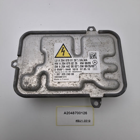2007-2013 Mercedes-Benz C200 Xenon HID Headlight Ballast A2048700126