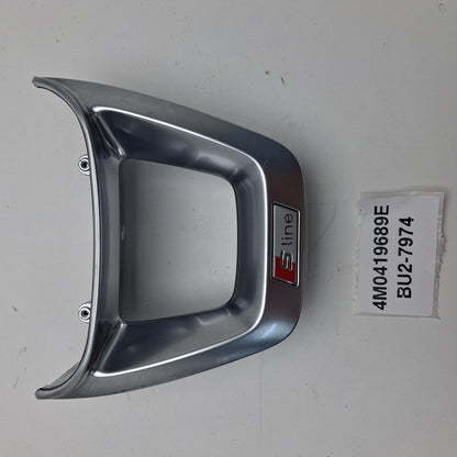 2017-2020 Audi A7 S-Line Steering Wheel Overlay 4M0419689E