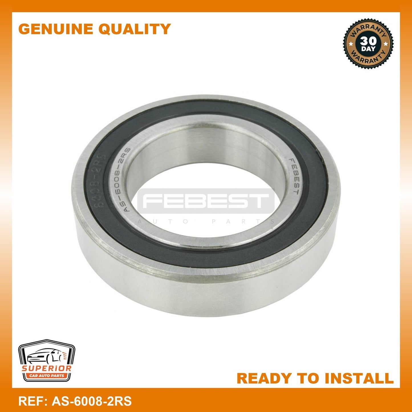 FEBEST General Motors Bearing AS-6008-2RS