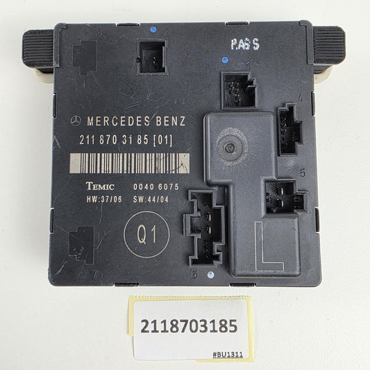 2007-2009 Mercedes-Benz E350 Rear Left Door Control Module 2118703185