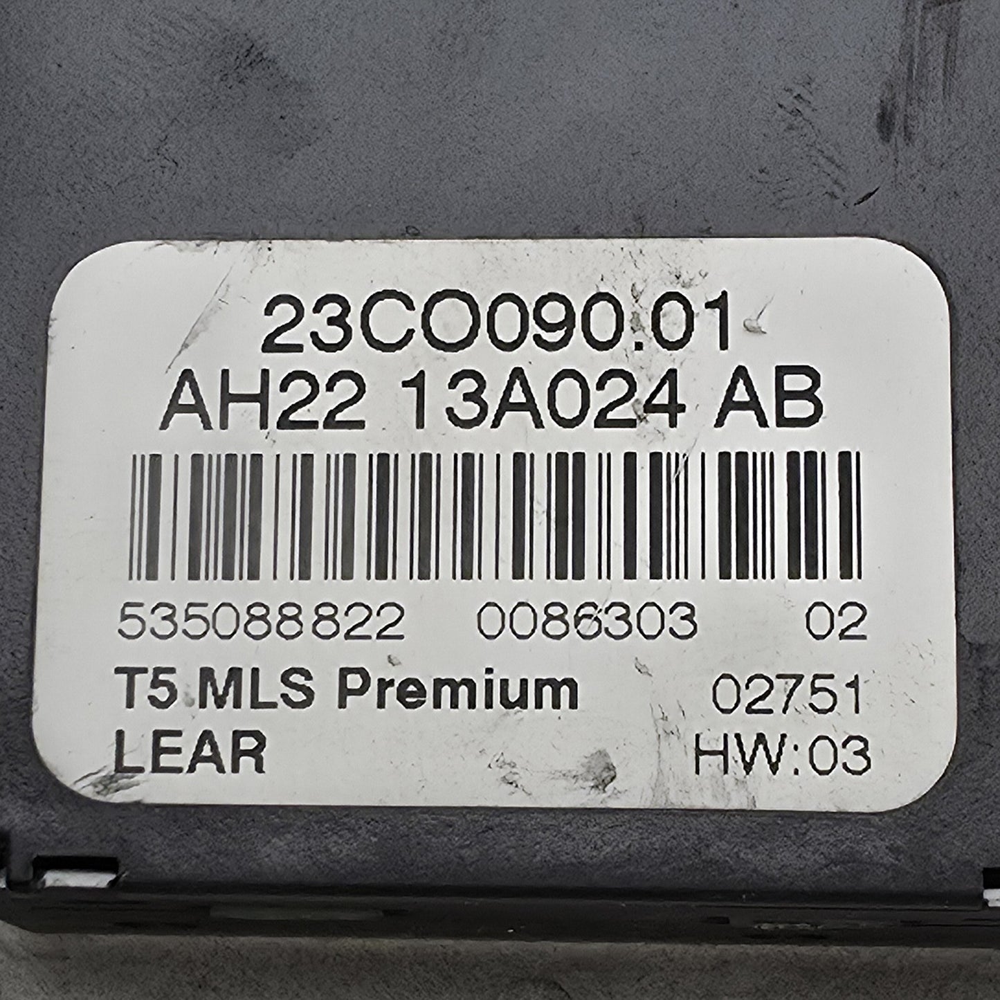 2010-2016 Land Rover Discovery 4 HEADLIGHT CONTROL SWITCH AH2213A024AB
