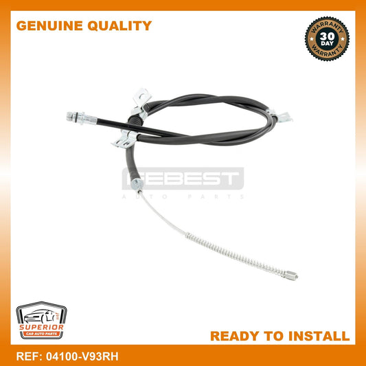 Febest Mitsubishi 4820A122 Parking Brake Cable 04100-V93RH