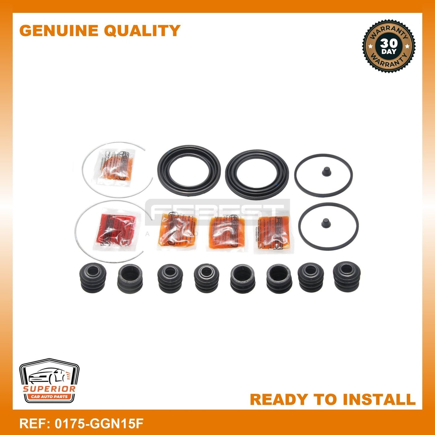 FEBEST TOYOTA Brake Caliper Repair Kit 0175-GGN15F