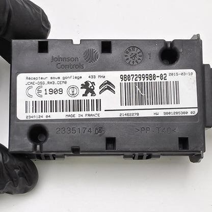2014-2018 Peugeot 508 TYRE PRESSURE CONTROL MODULE 9807299980