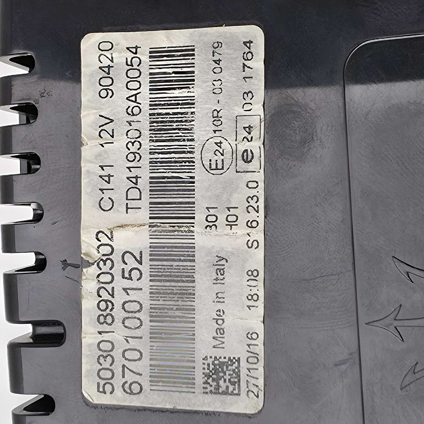 2013-2024 Maserati Ghibli SPEEDOMETER CLUSTER 670100152