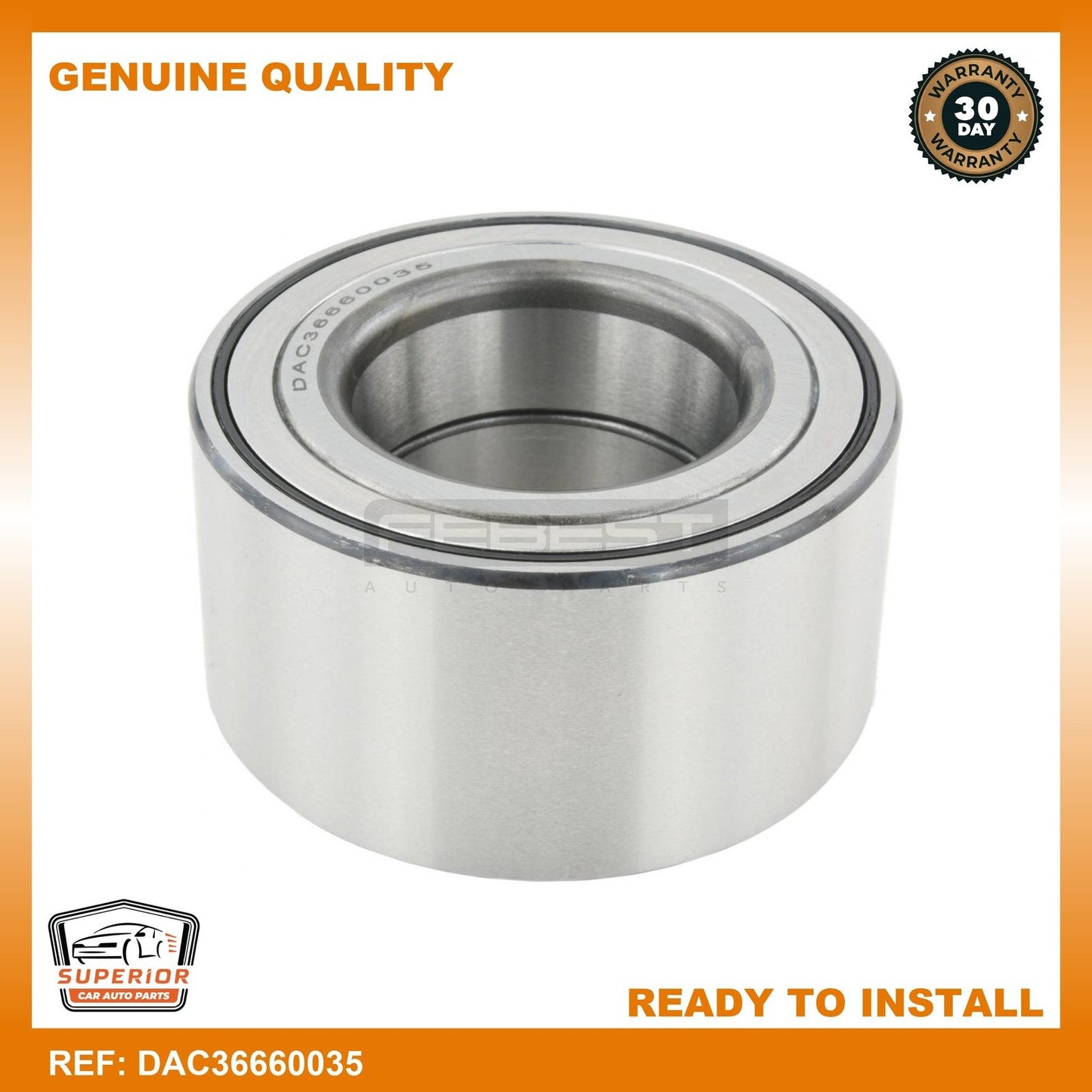 FEBEST HYUNDAI Front Wheel Bearing DAC36660035