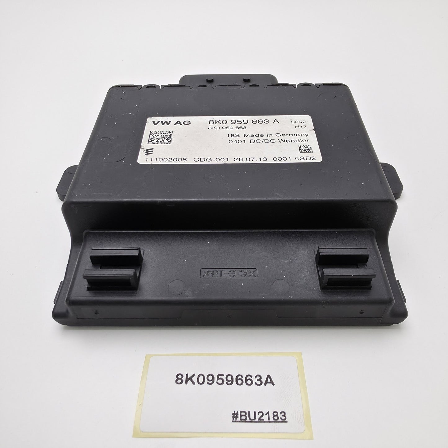 2009-2016 Audi S8 Battery Low Voltage Indicator 8K0959663A
