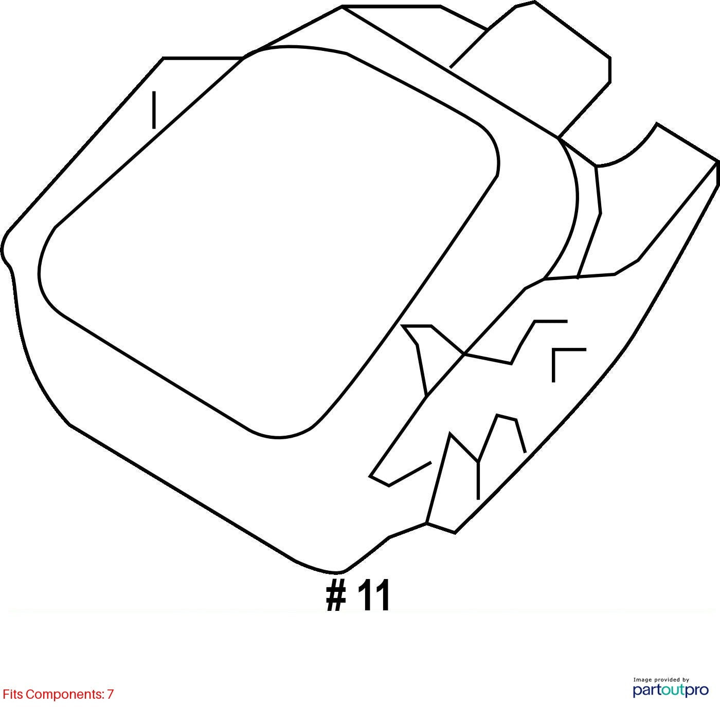 2018 Jaguar F-Pace Rain & Light Sensor Module Used OEM C2D50935