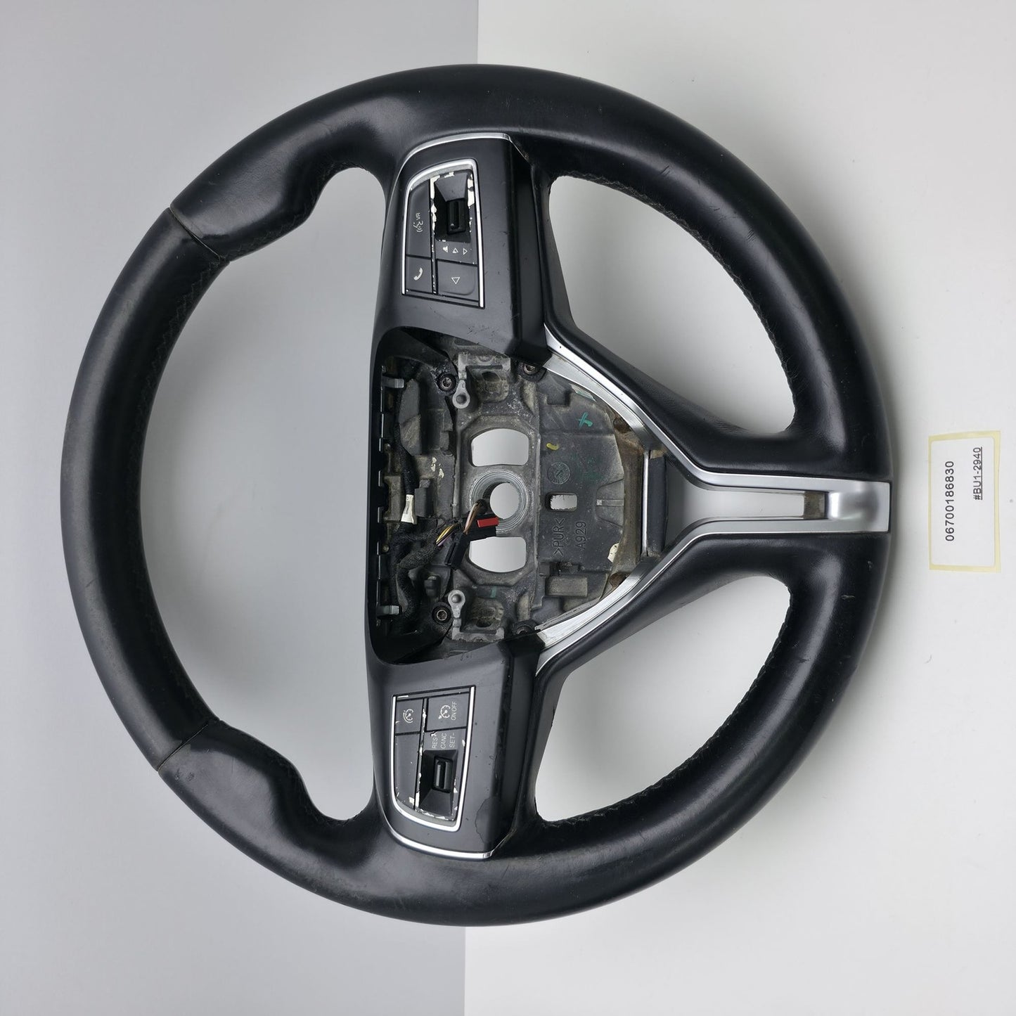 2013-2023 Maserati Ghibli III Leather Multifunction Steering Wheel 06700186830