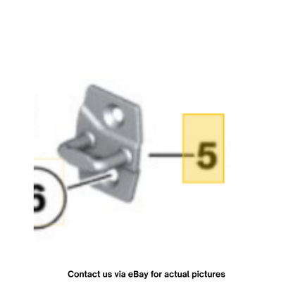 2013 BMW 520i F10 Door Lock Striker Plate Genuine OEM used 51217312545