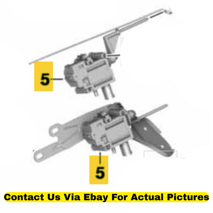 2012 BMW X6 Fuel Door & Actuator Assembly Used OEM