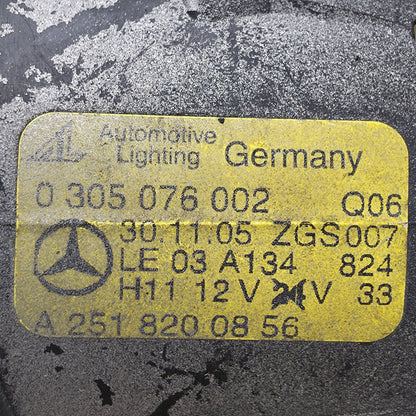 2006-2012 Mercedes-Benz B-Class RIGHT FOG LIGHT A2518200856