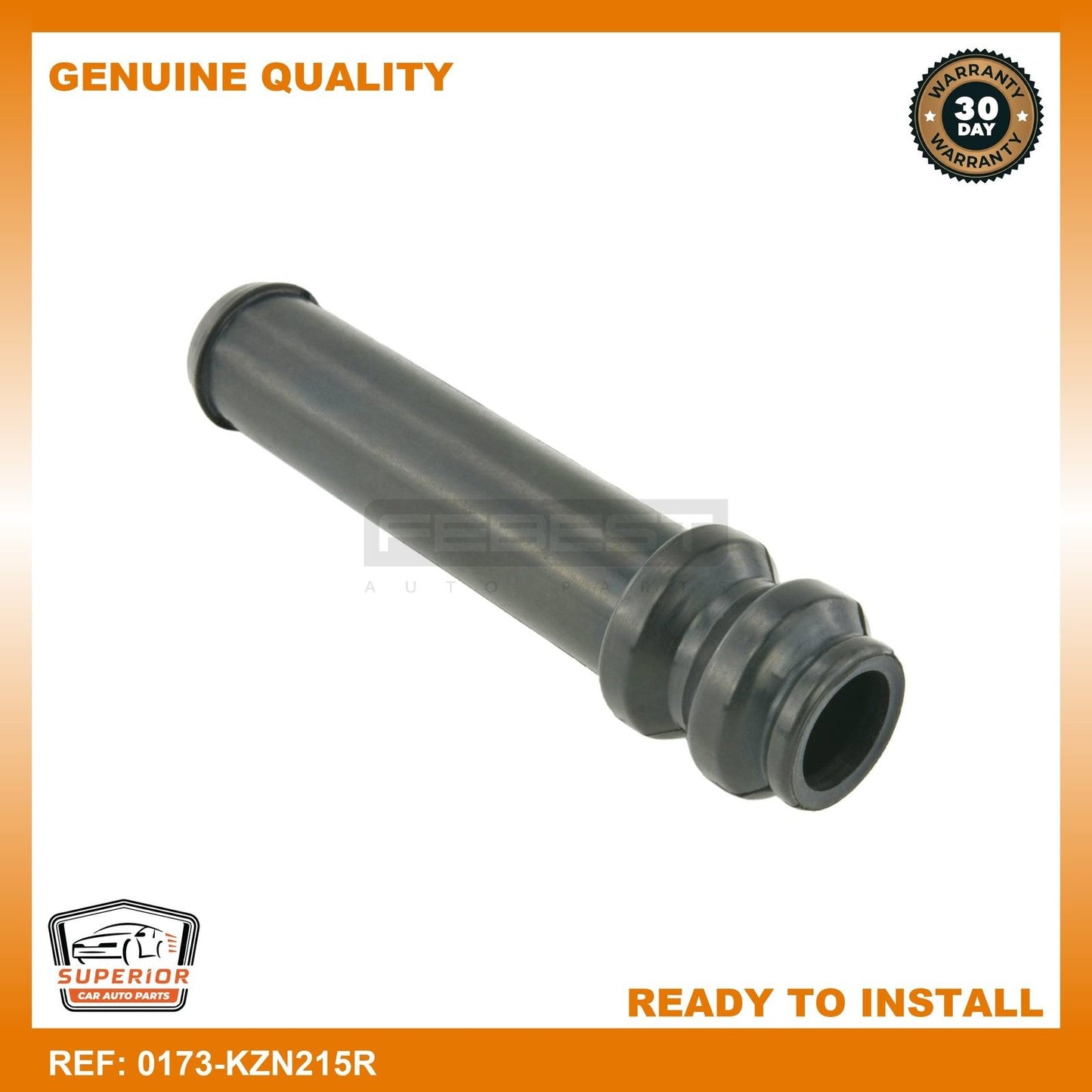 FEBEST 2010-2014 Toyota Rear Brake Caliper Slide Pin Boot 0173-KZN215R