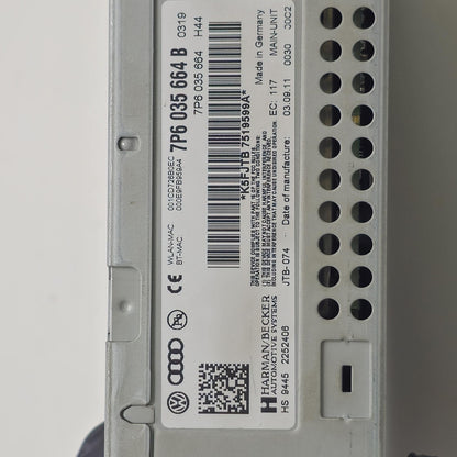 2011-2012 Volkswagen Touareg CONTROL UNIT 7P6035664B