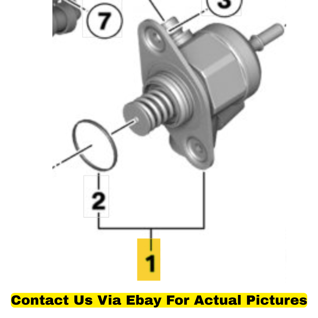 2012 Mini Cooper Countryman High‑Pressure Fuel Pump OEM 13518605102