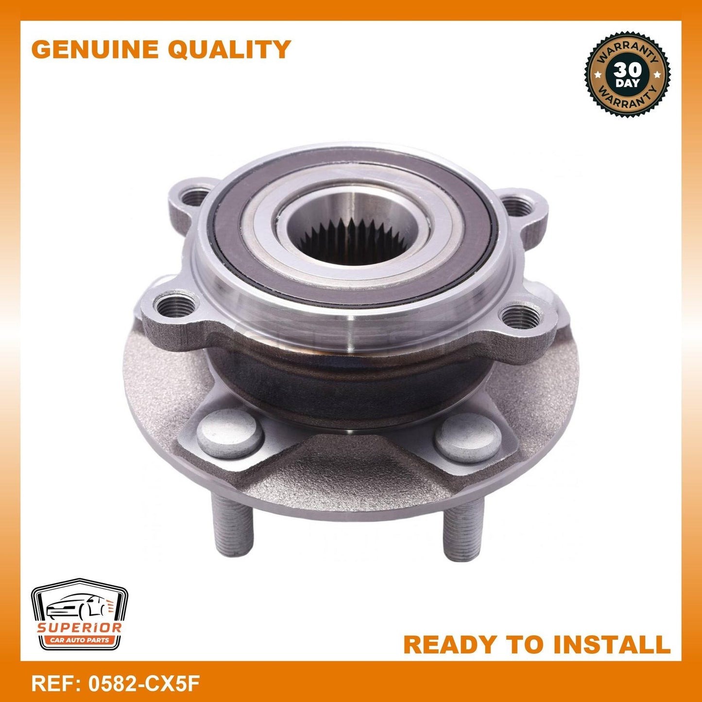 FEBEST 2013-2018 Mazda 3 Front Wheel Hub 0582-CX5F