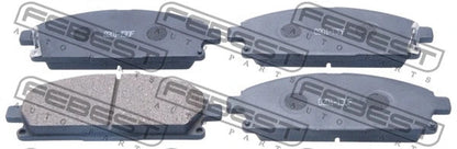 FEBEST 2001-2006 Acura MDX Pad Kit Disc Brake Front 0201-T30F