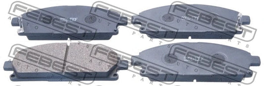 FEBEST 2001-2006 Acura MDX Pad Kit Disc Brake Front 0201-T30F