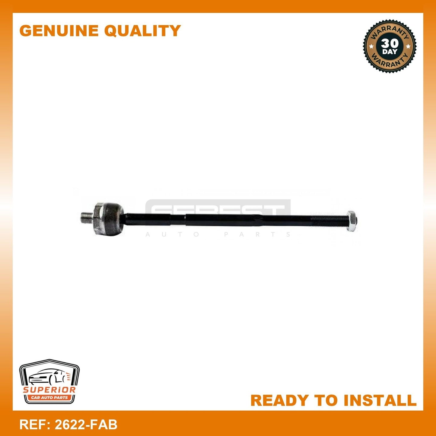 Febest 2003-2007 Volkswagen Polo Steering Tie Rod 2622-FAB