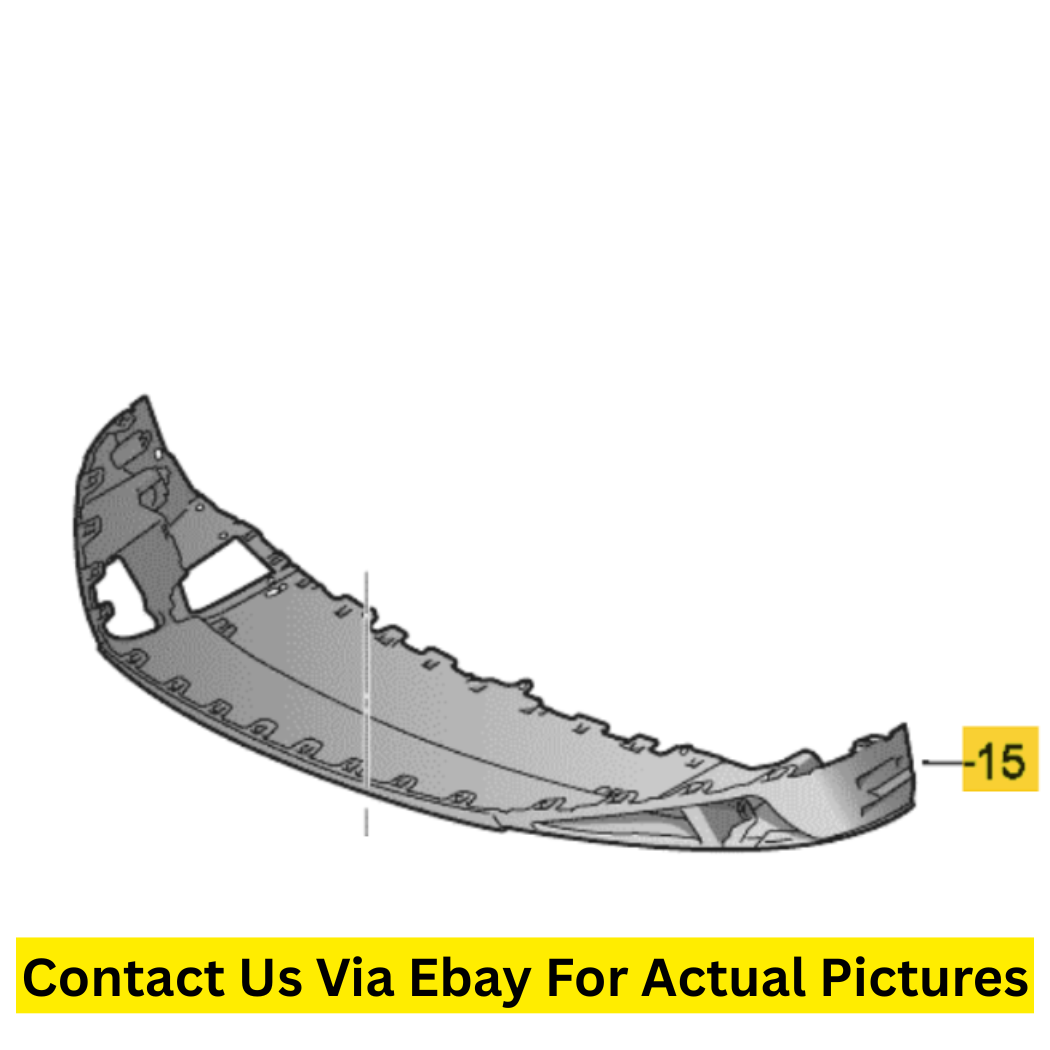 2012 Volkswagen Touareg Front Bumper Lower Spoiler Used OEM 7P6807061E