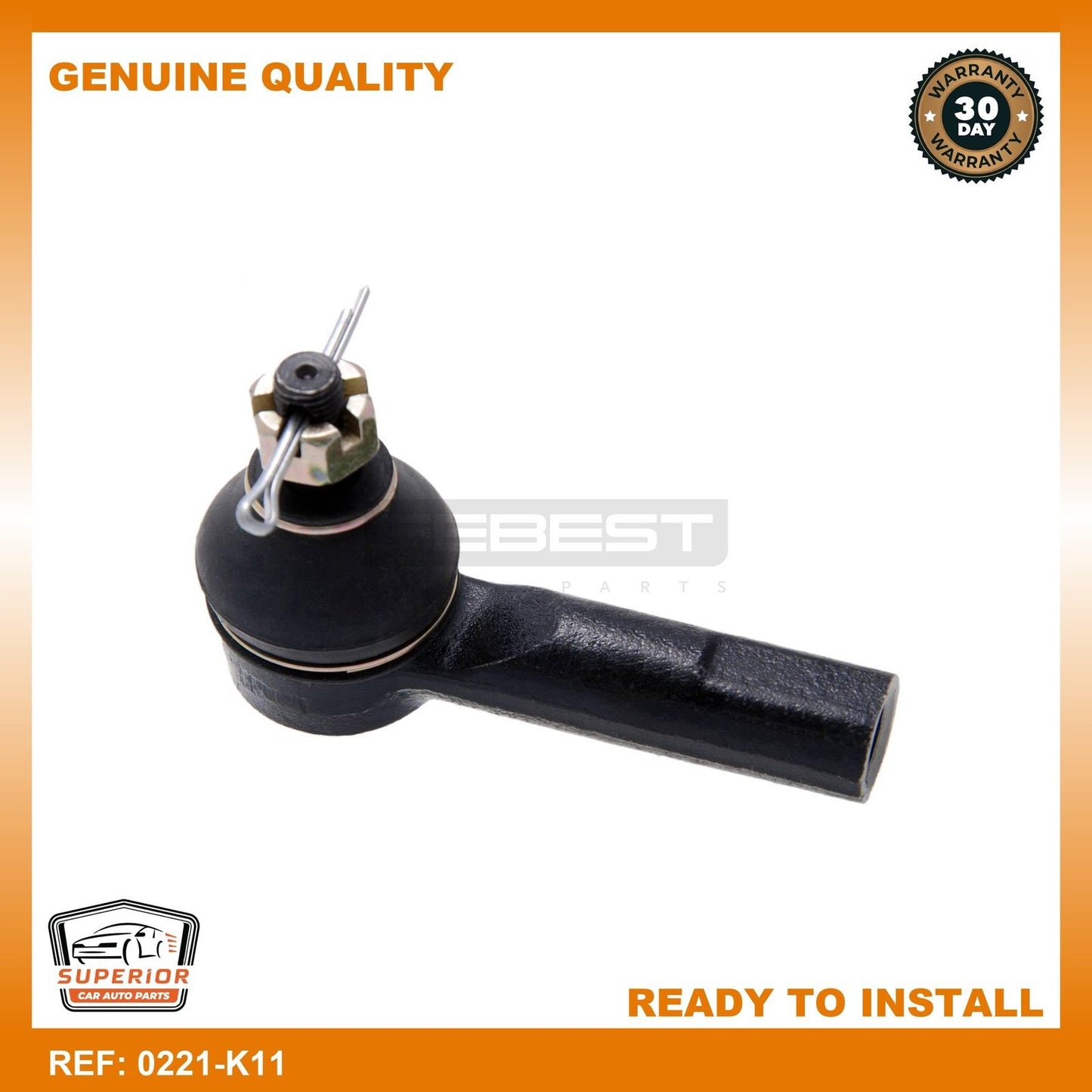 Febest NISSAN 48520-41B00 Steering Tie Rod End 0221-K11