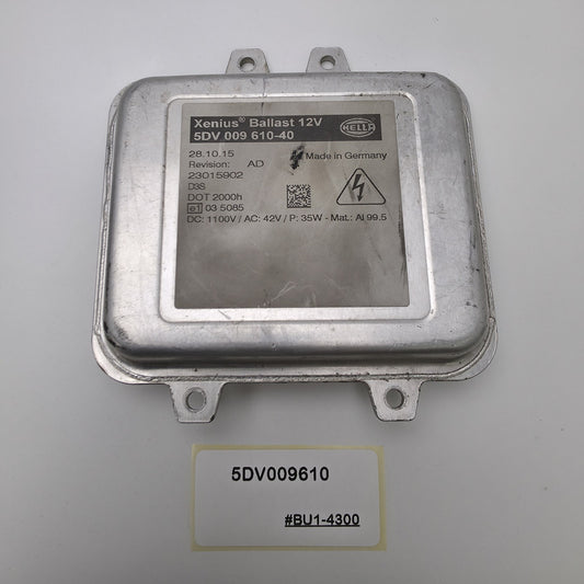 2010-2013 BMW X5 Xenon Ballast 12V Headlight Control Unit 5DV009610
