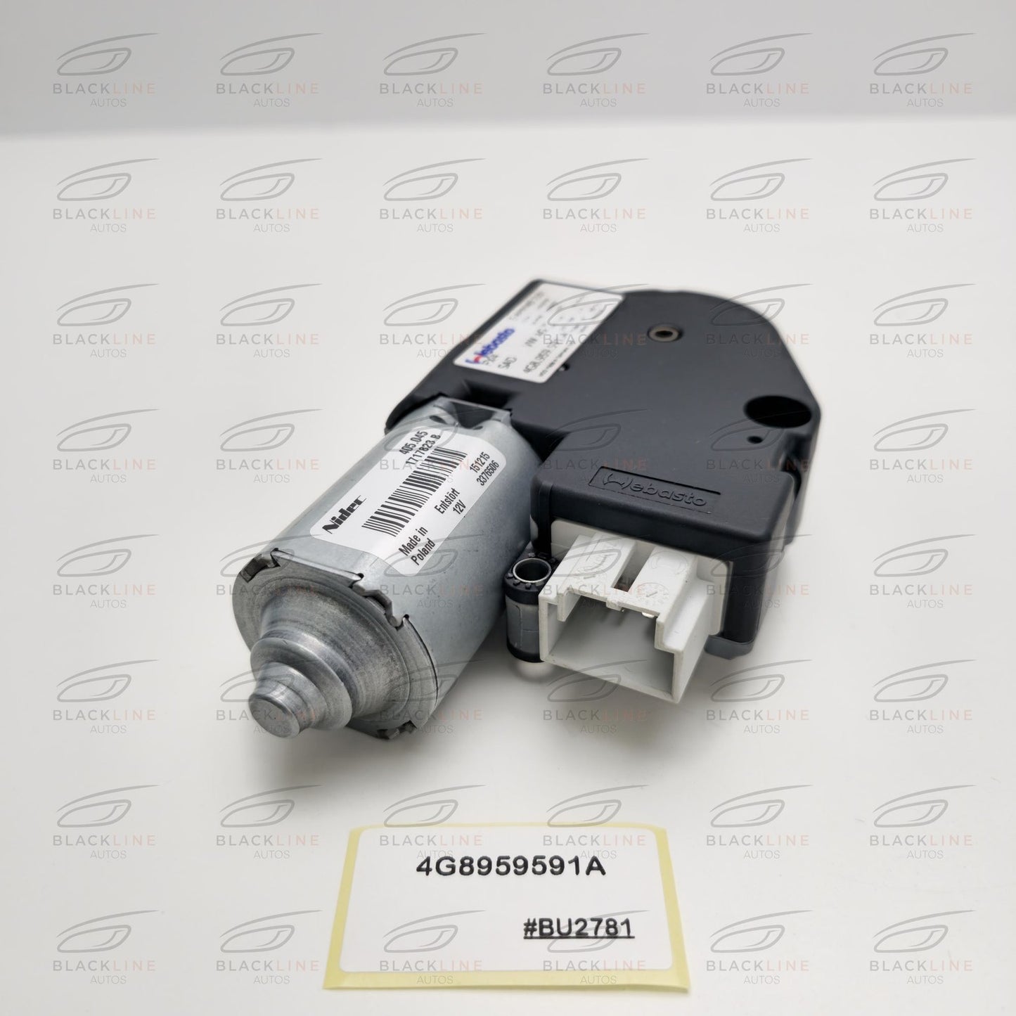 2012-2019 Audi A7 Sportback Sunroof Motor 4G8959591A