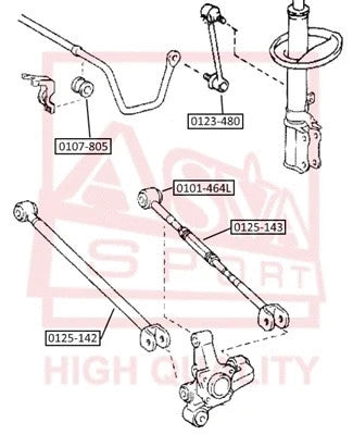 Febest Rear Stabilizer Link 0123-480