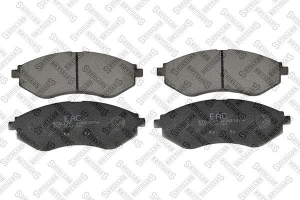 STELLOX 2005-2019 Chevrolet Aveo Disc Brake Pad Set Front 94566892