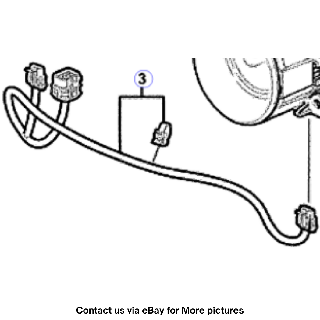 2009 Chevrolet Lumina S Front Fog Lamp Wiring Harness Used OEM 92172577