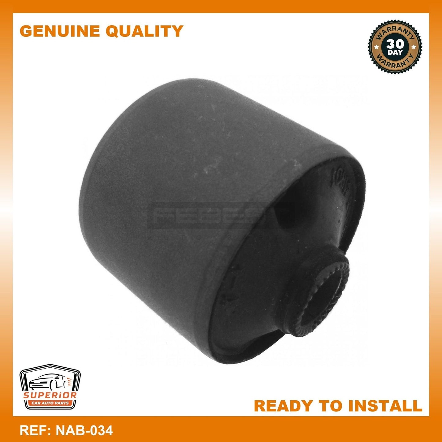 Febest Front Bushing, Rear Trailing Arm NAB-034