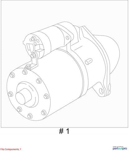 2009 Chevrolet Lumina S Starter Motor Assembly Used OEM 92204529