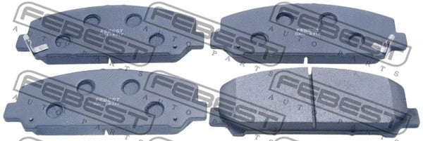 FEBEST 2010-2020 Nissan TITAN Brake Pad Set 0201-R51F