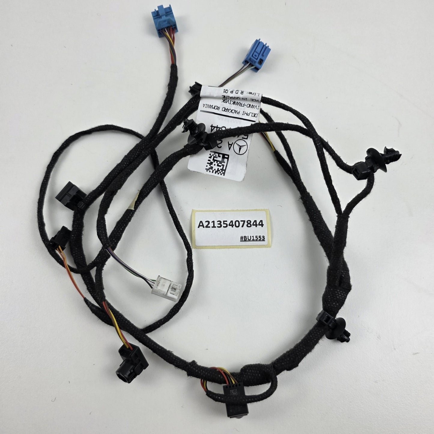 2018-2020 Mercedes E63 S Rear Left Door Wire Harness A2135407844
