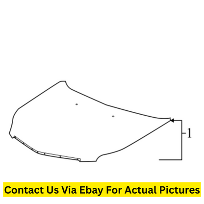 2011 Cadillac SRX Hood Panel Used OEM 20857909