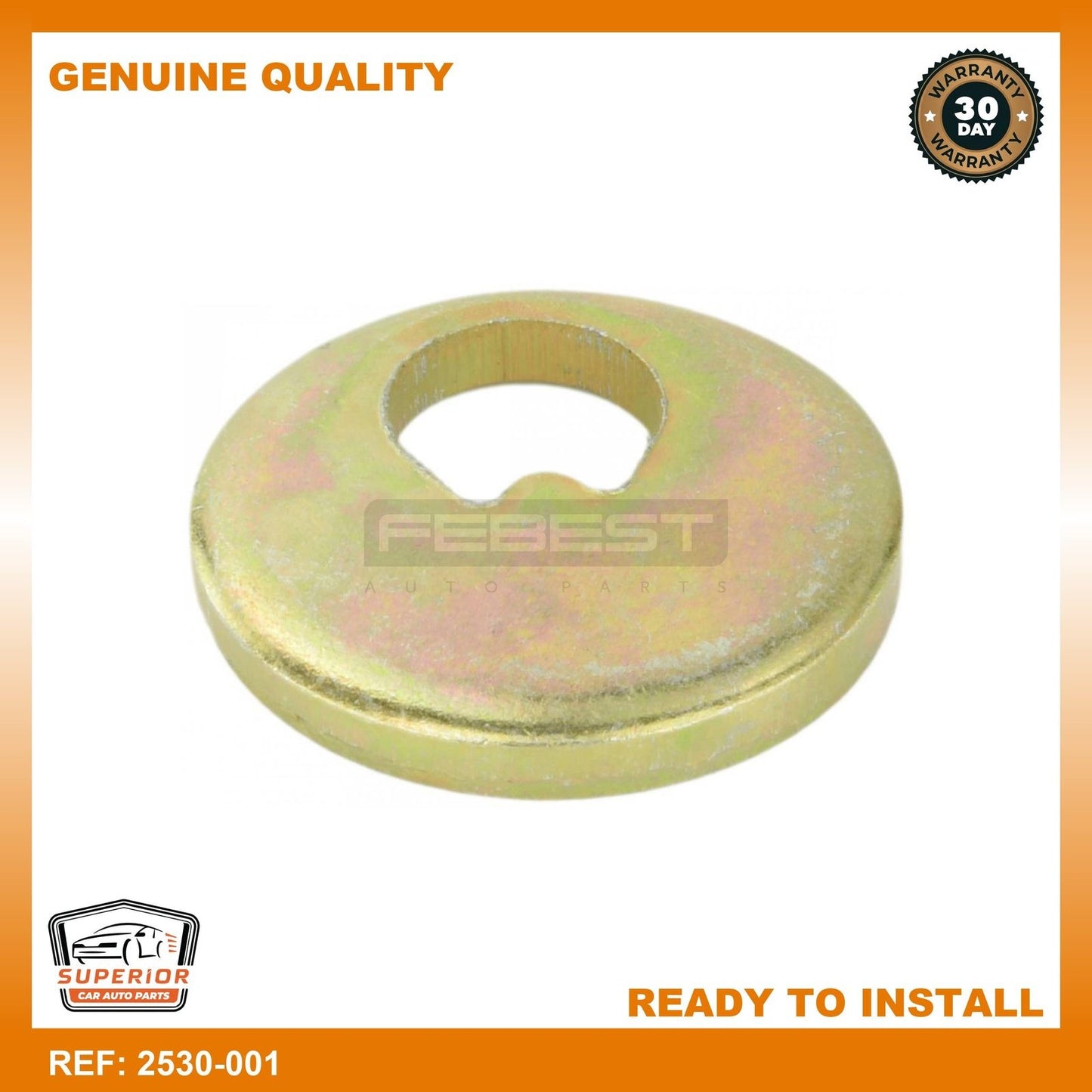 FEBEST CITROEN Caster Shim, Axle Beam 2530-001