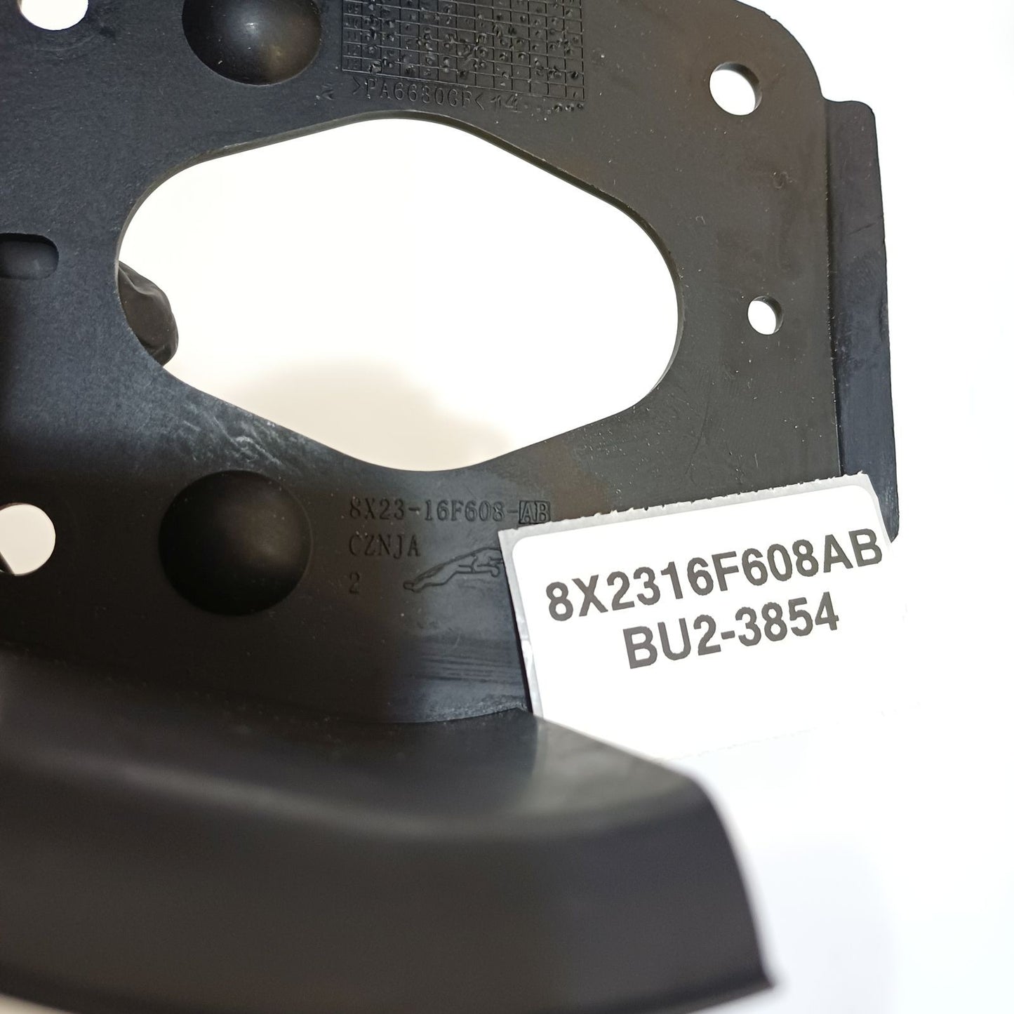 2009-2015 Jaguar XF BONNET RELEASE ACTUATOR SHIELD COVER 8X2316F608AB