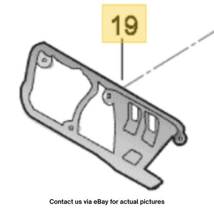 2011–2018 VW Jetta Exterior Door Handle Base/Clamp Right Used OEM 5C6837198A