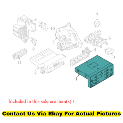 2012 Volkswagen CC Body Control Module Used OEM 3C8937049AC