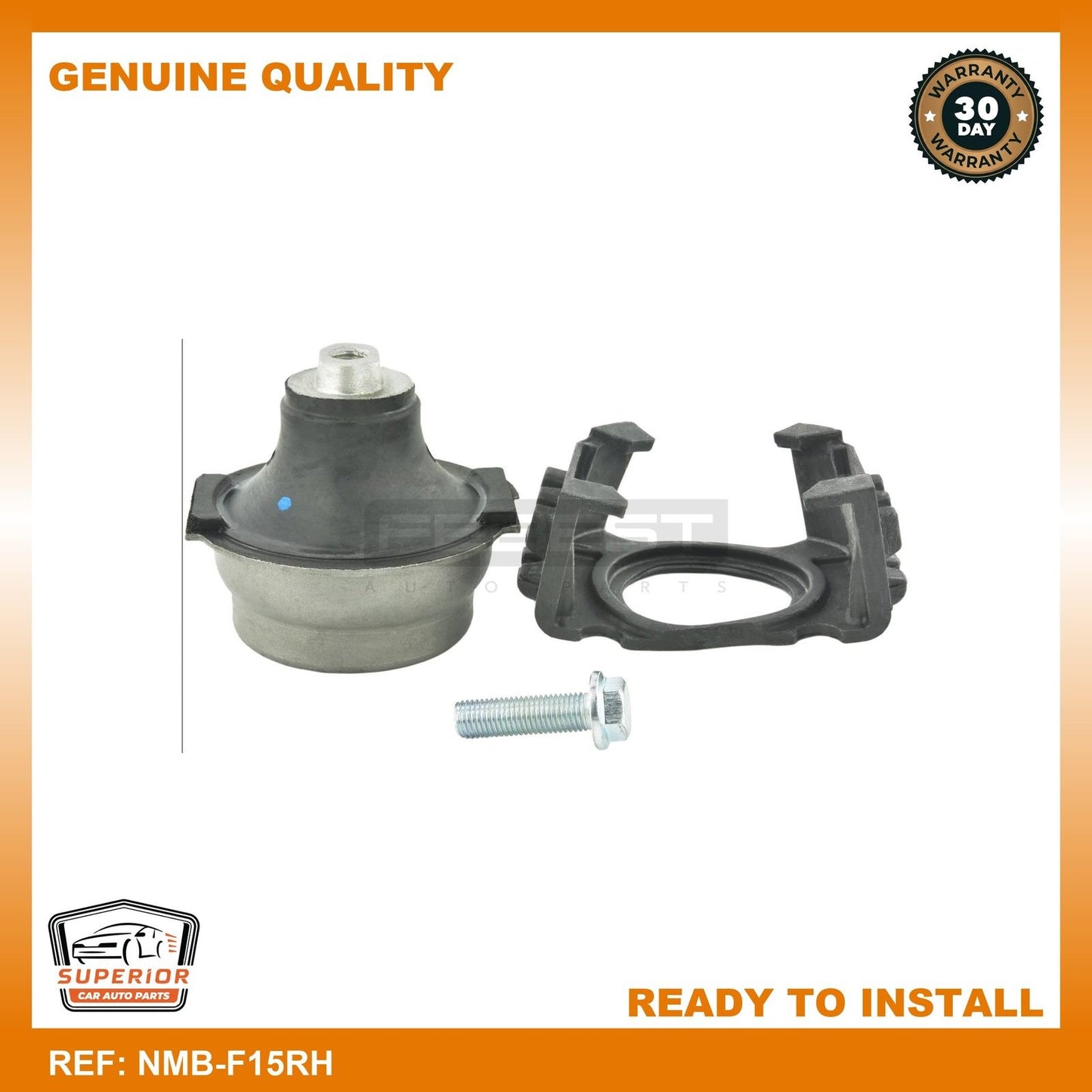 Febest Nissan Right Engine Mount Bushing (Hydro) NMB-F15RH