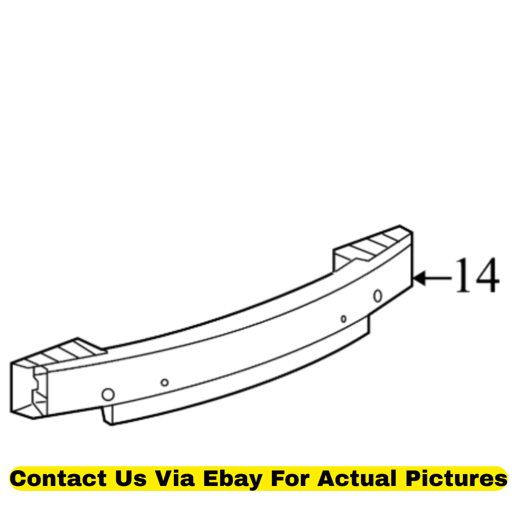 2011 Chevrolet Camaro Rear Bumper Impact Bar Used OEM 22876136