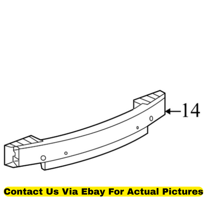 2011 Chevrolet Camaro Rear Bumper Impact Bar Used OEM 22876136