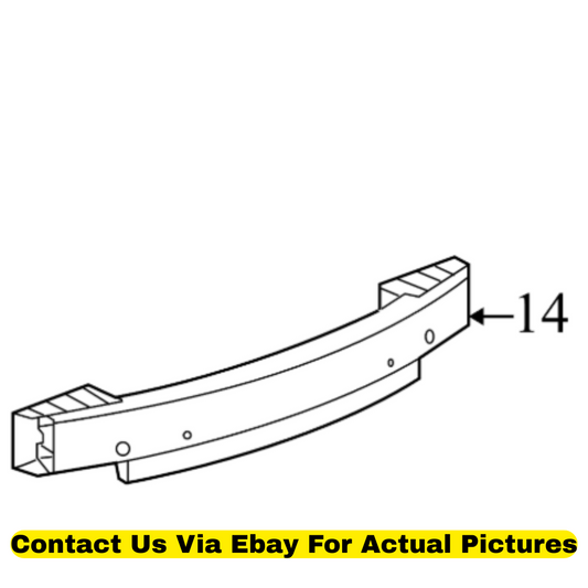 2011 Chevrolet Camaro Rear Bumper Impact Bar Used OEM 22876136