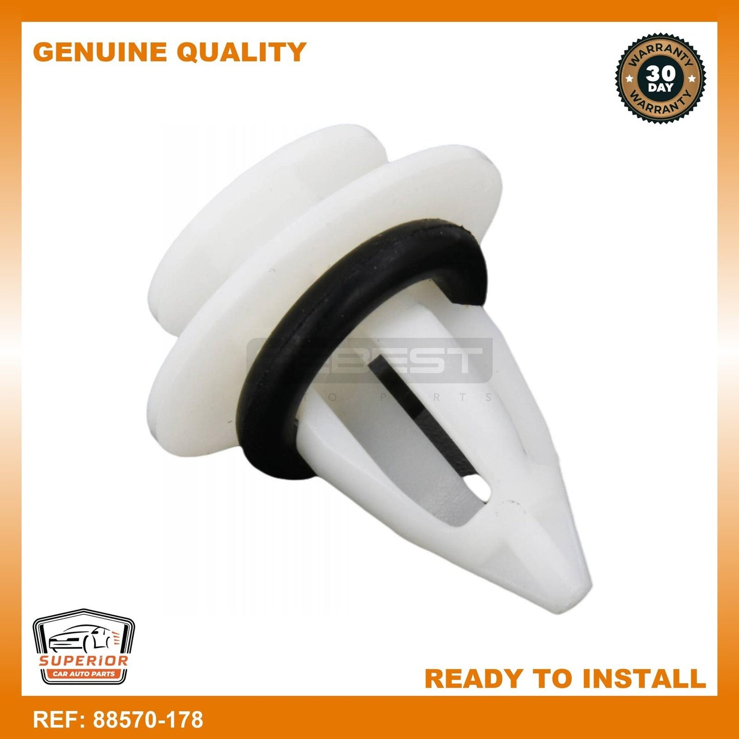 FEBEST BMW Retainer Clip 88570-178